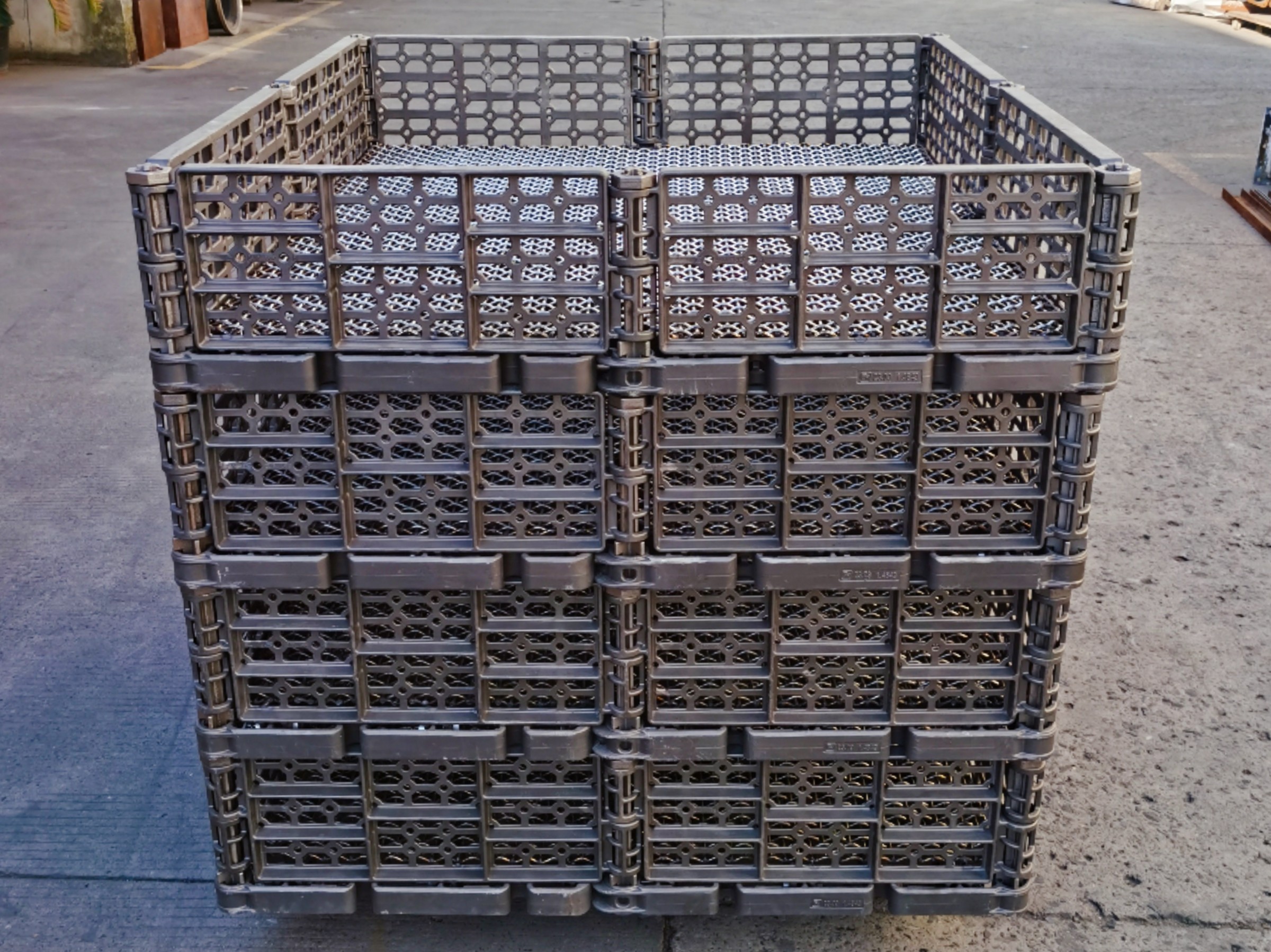 Customized heat treatment basket
