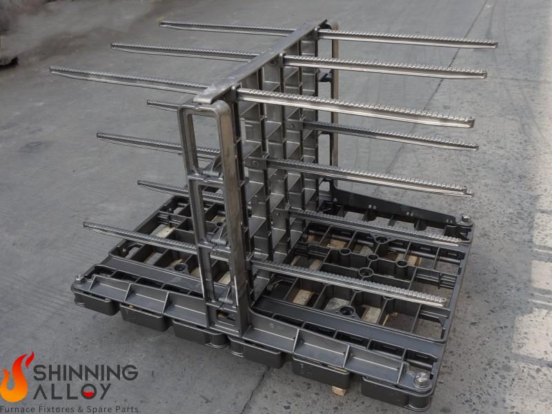 Customized Heat Treating Fixture for Rings 