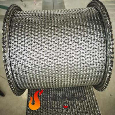 Y Shape Wire Mesh Belt-Fold Edge