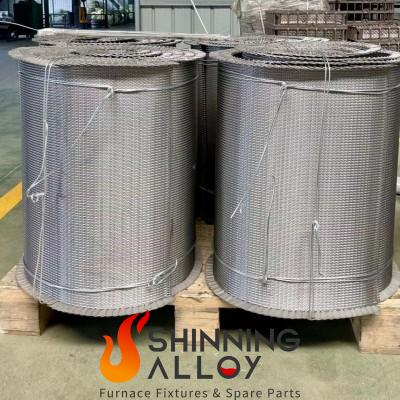 Wire Mesh Belt with Welded Side Plates